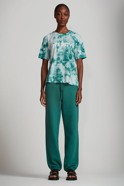 T-SHIRT TIE DYE OFF DUTY VERDE