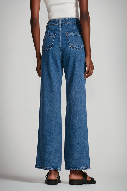 CALÇA JEANS RETA CLÁSSICA