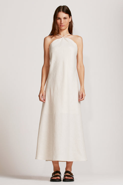 VESTIDO ALÇAS NATURAL