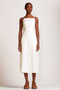 VESTIDO FENDA LATERAL NATURAL
