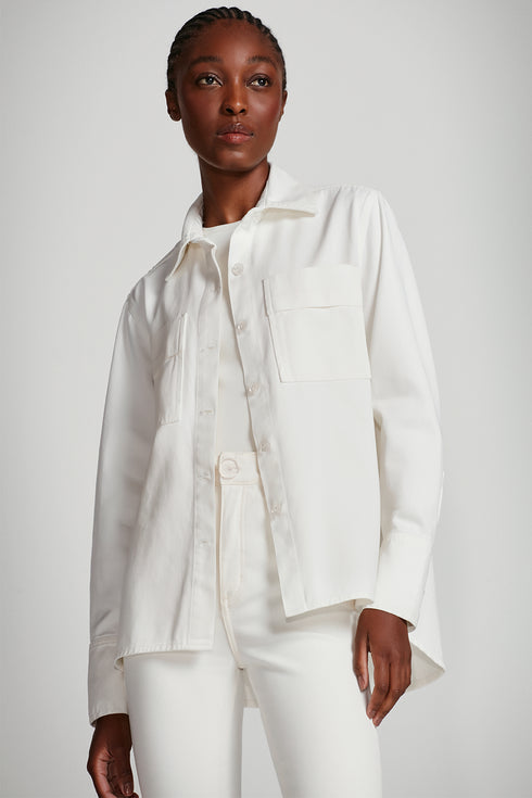 CAMISA SARJA OFF WHITE