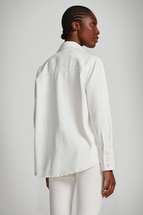 CAMISA SARJA OFF WHITE