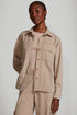 CAMISA SARJA BEGE