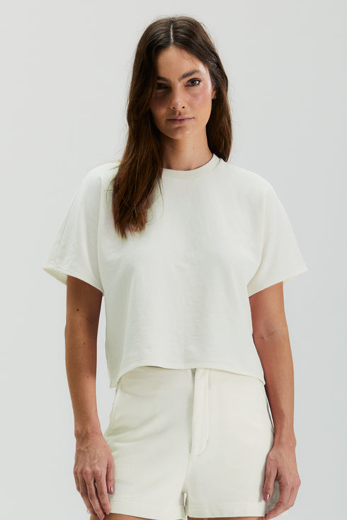 T-SHIRT MANGA CURTA OFF WHITE