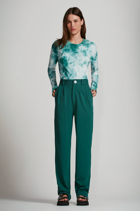 T-SHIRT TIE DYE VERDE GARRAFA