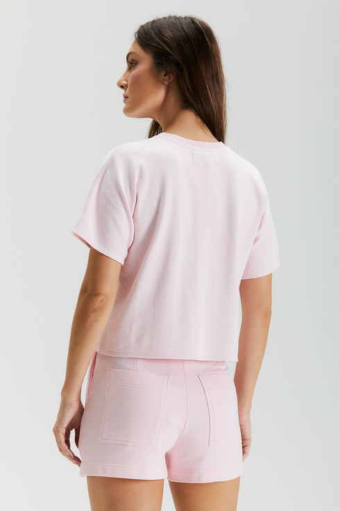 T-SHIRT MANGA CURTA BALLET