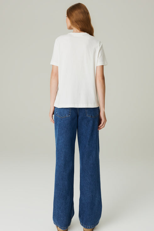 CALCA JEANS BAGGY MÉDIO