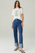 CALÇA JEANS RETA MÉDIA