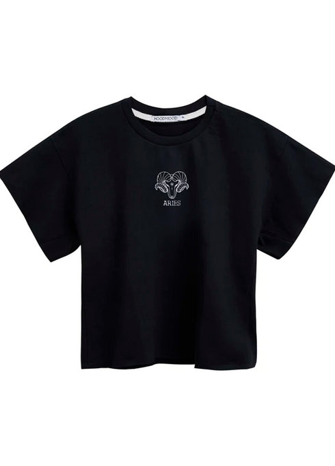 T-SHIRT SIGNOS PRETO/ÁRIES