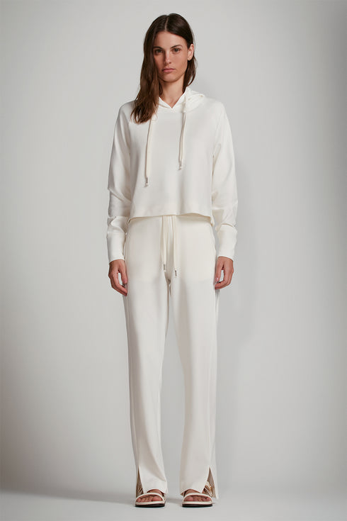 CALÇA FENDA OFF WHITE