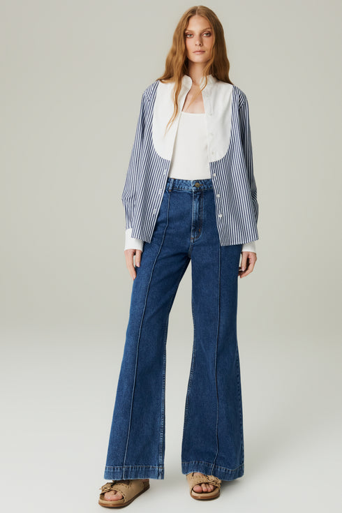 CALÇA JEANS ALFAIATARIA MÉDIO