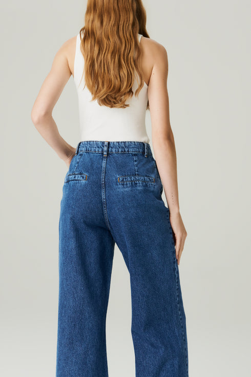 CALÇA JEANS ALFAIATARIA MÉDIO