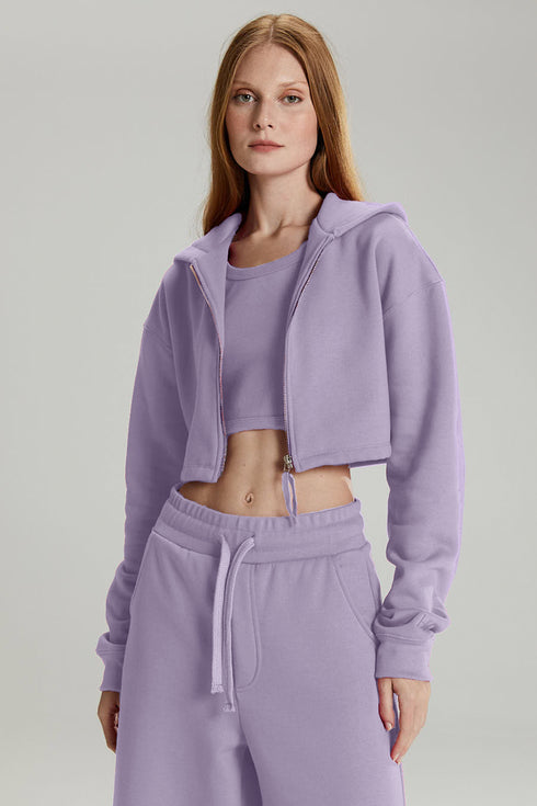 CROPPED JACKET LAVANDA