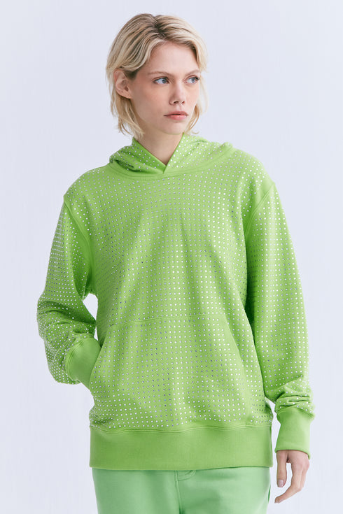 HOODIE SHINE VERDE