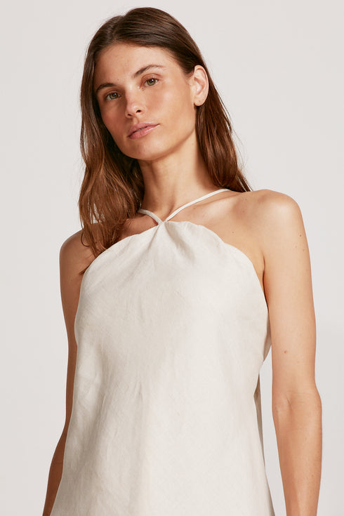 VESTIDO ALÇAS NATURAL