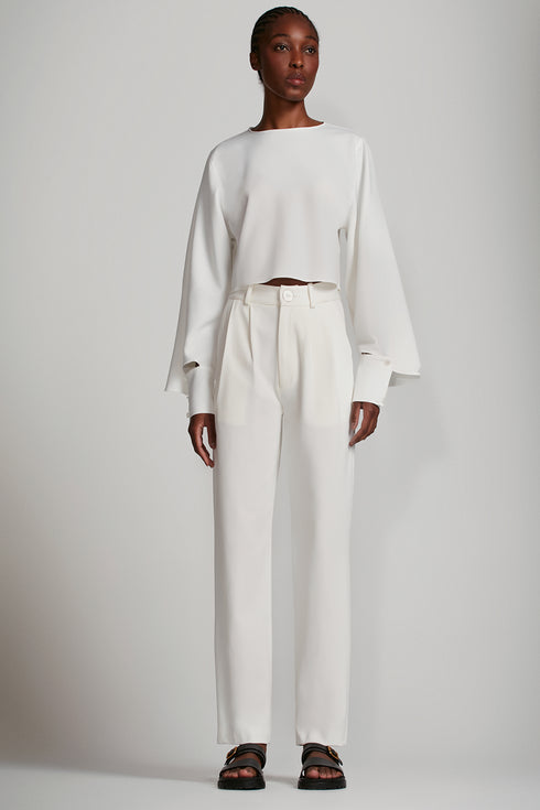 CALÇA ALFAIATARIA OFF WHITE