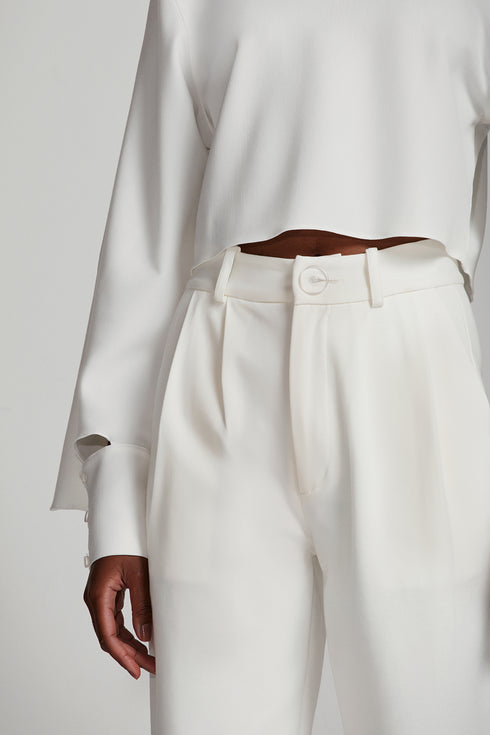 CALÇA ALFAIATARIA OFF WHITE