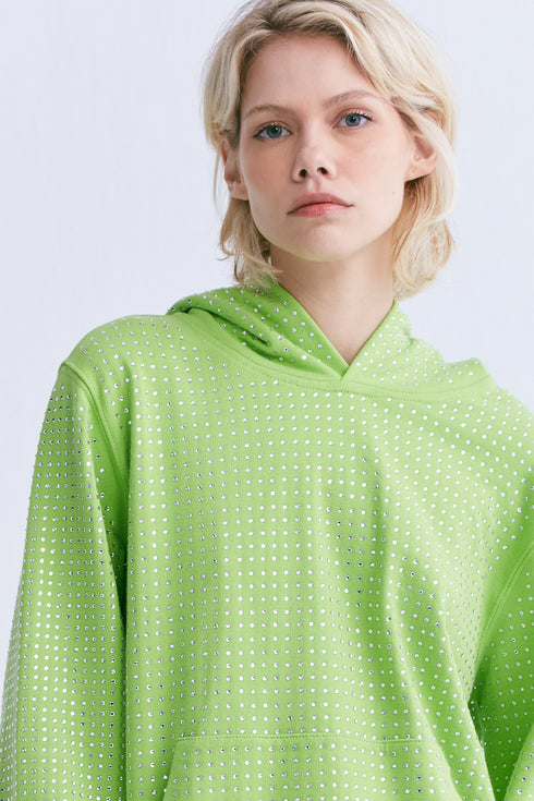HOODIE SHINE VERDE