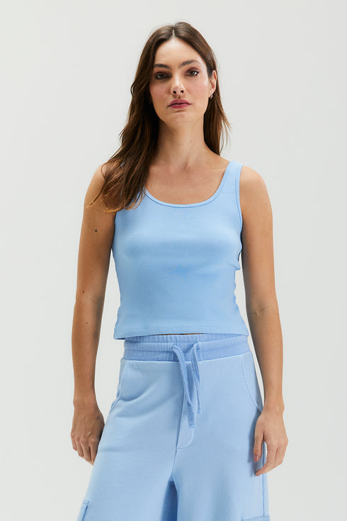 TANK TOP AZUL
