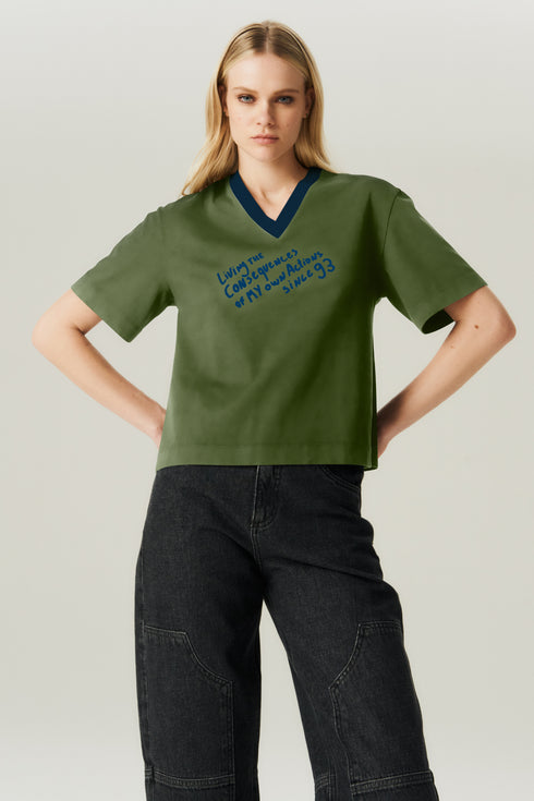 T-SHIRT OVER 93 VERDE