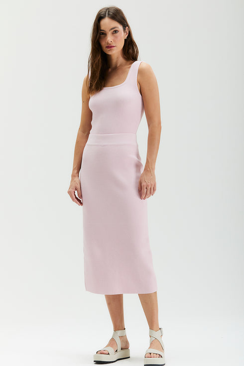 SAIA MIDI TRICÔ BALLET