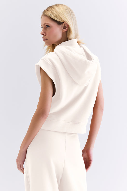 COLETE MOLETOM NATURAL