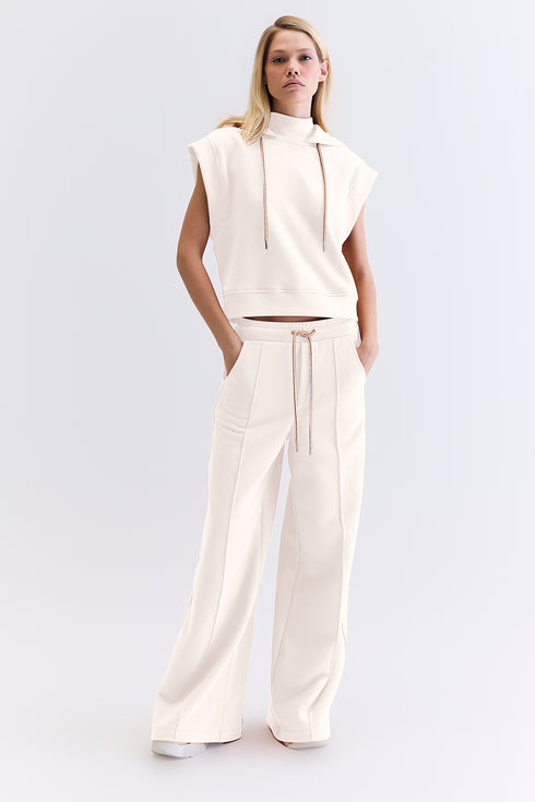 COLETE MOLETOM NATURAL