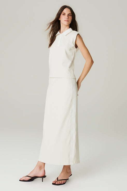 SAIA MID FAIXA NATURAL/ OFF WHITE