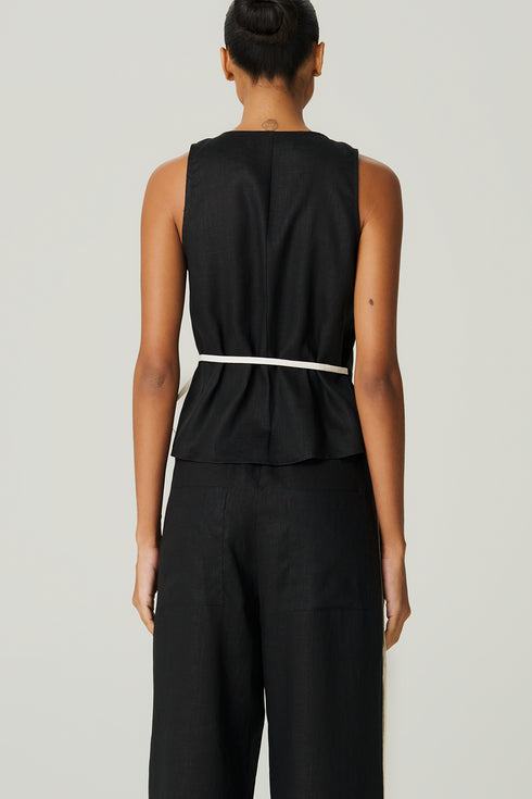 REGATA LINHO ENVELOPE PRETO/BEGE