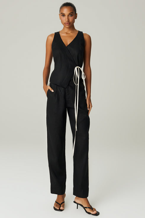 REGATA LINHO ENVELOPE PRETO/BEGE