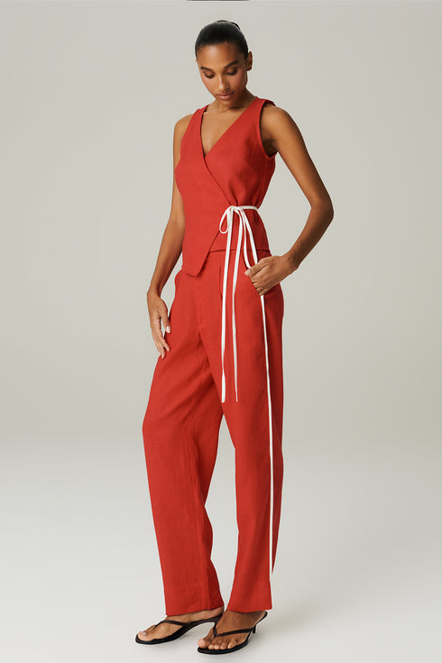 REGATA LINHO ENVELOPE VERMELHO/BRANCO