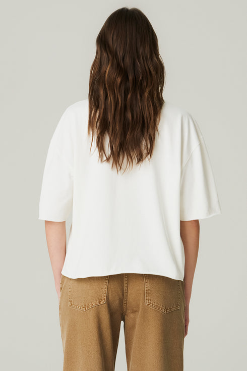 T-SHIRT COLEGE BRANCO