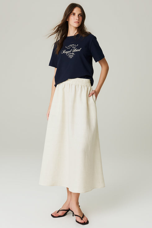 T-SHIRT HOOD MOOD MARINHO