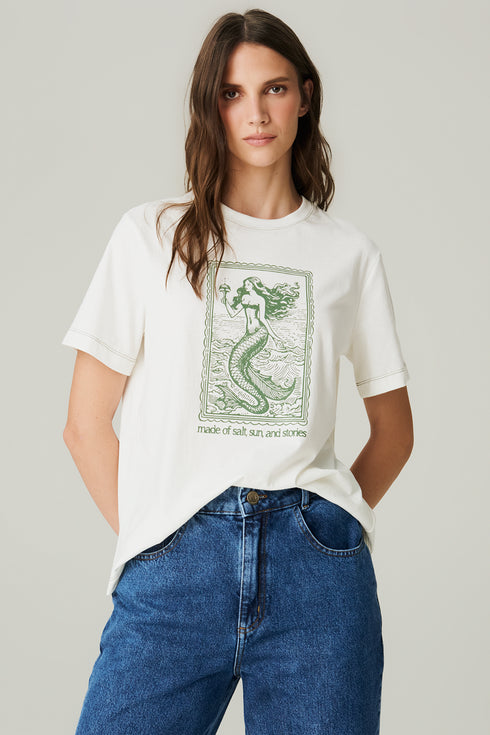 T-SHIRT SEREIA OFF WHITE