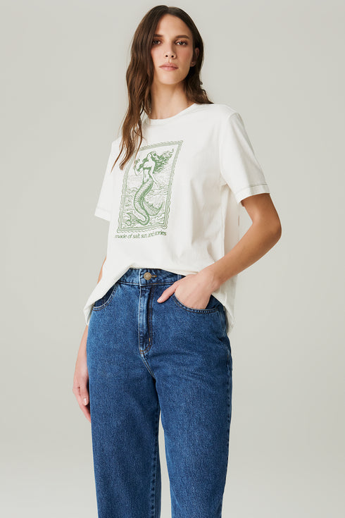 T-SHIRT SEREIA OFF WHITE