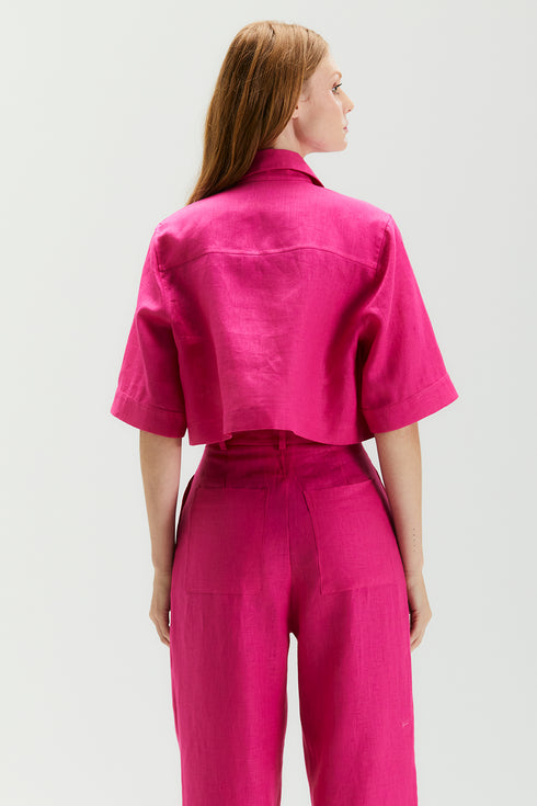 CAMISA MANGA CURTA PINK