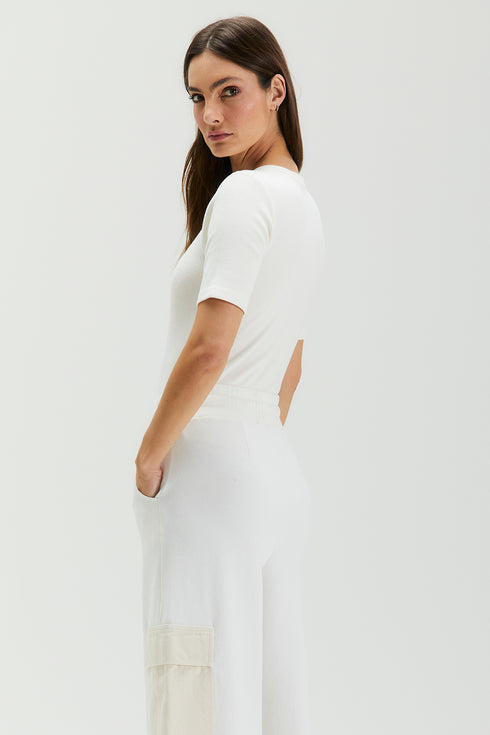 BODY BOTÕES OFF WHITE