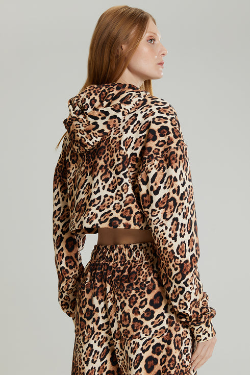 CROPPED JACKET ONÇA