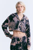 CROPPED JACKET TIE DYE