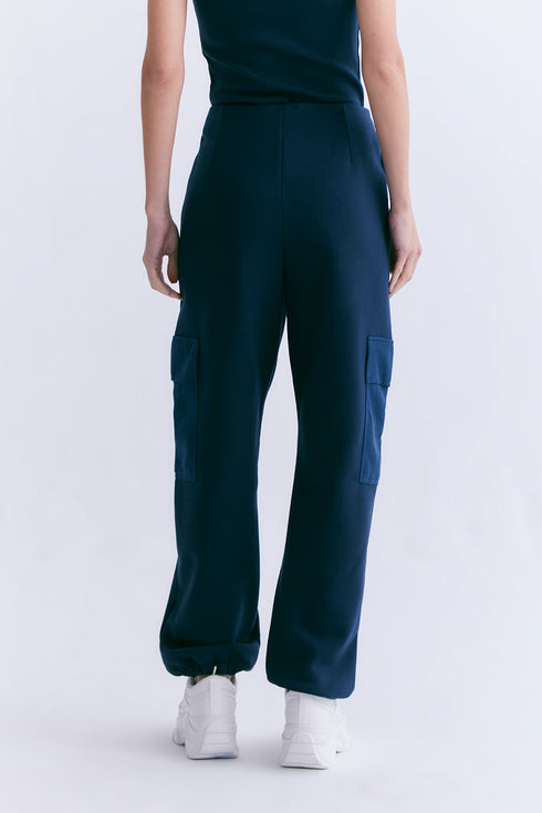 CALÇA ALFAIATARIA CARGO MARINHO