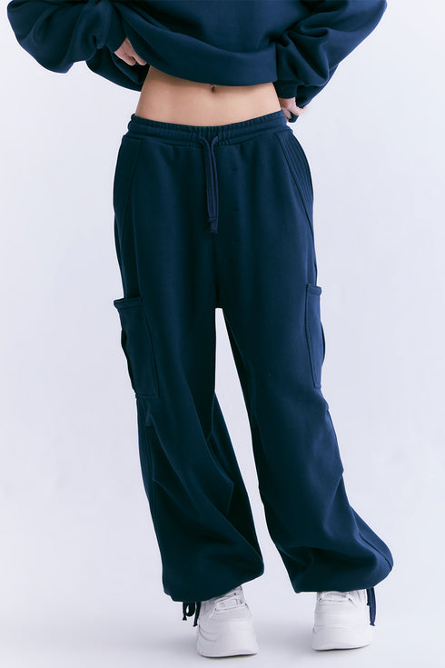 CALÇA MAXI CARGO MARINHO