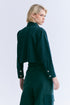 CAMISA CROPPED VERDE ESCURO