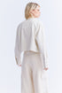 CAMISA CROPPED OFF-WHITE