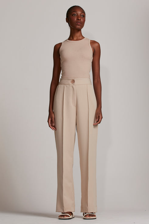 CALÇA PANTALONA BEGE