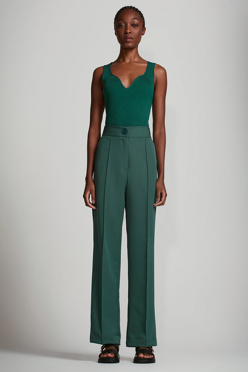 CALÇA PANTALONA VERDE GARRAFA