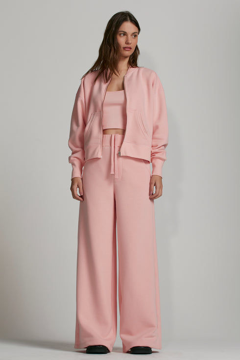 JAQUETA MOLETOM ROSA