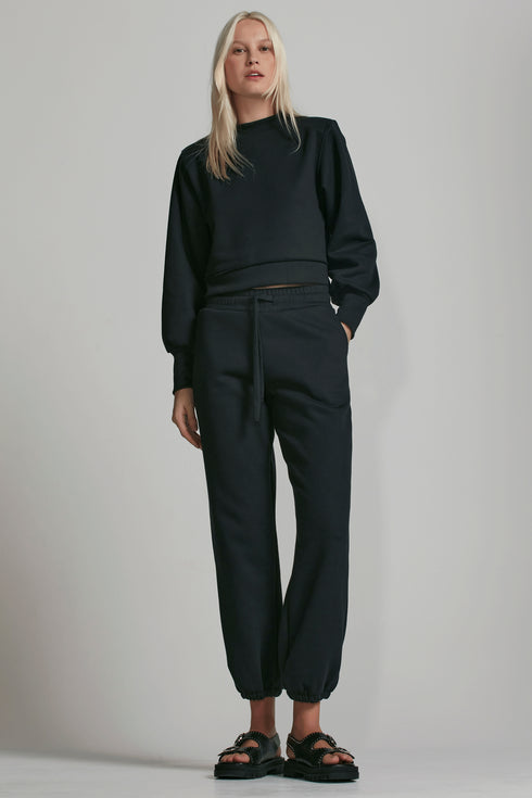 CALÇA ELÁSTICO PRETO