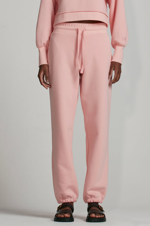 CALÇA ELÁSTICO ROSA