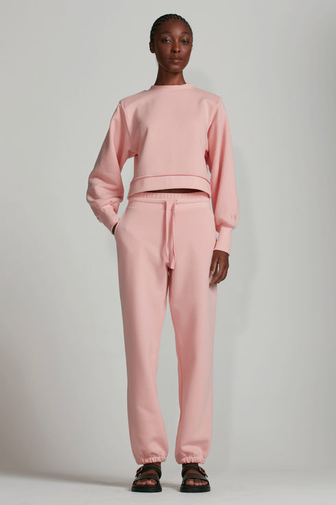 BLUSA GOLA ALTA ROSA