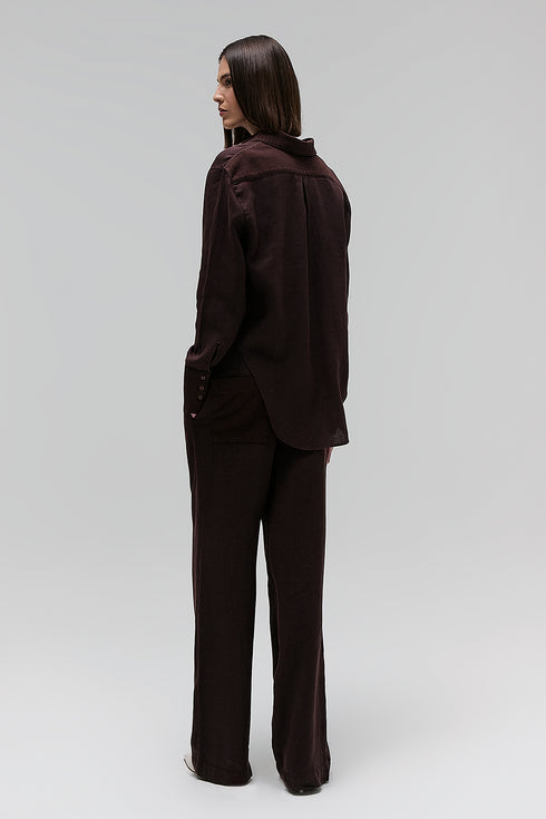 CALÇA ALFAIATARIA MARROM